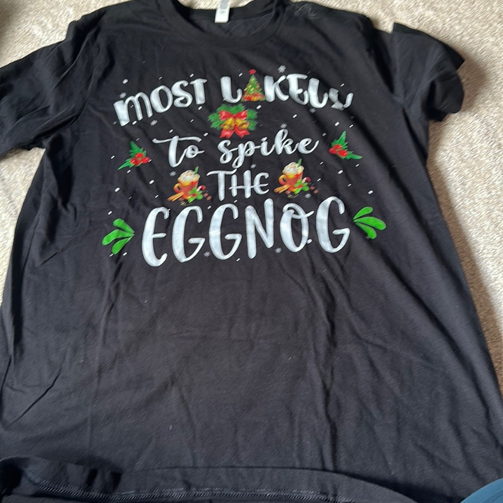 Most Likely to Spike the EggNog Size L